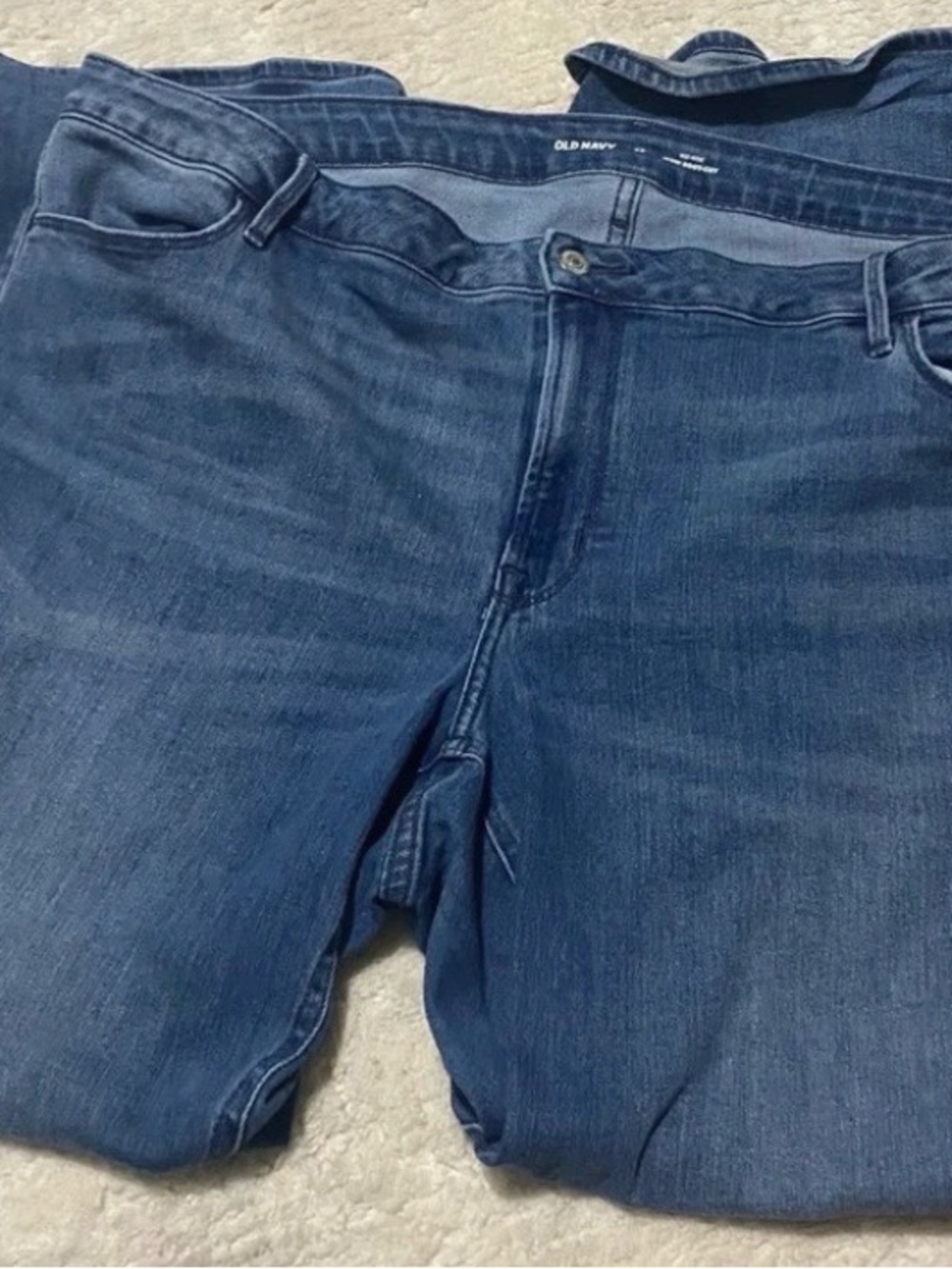 Old Navy Women's Dark Blue Boot-Cut Jeans size 22